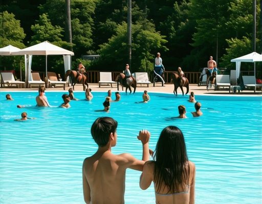 Porodični odmor s bazenima i jahanjem u Sunčana reka 2025