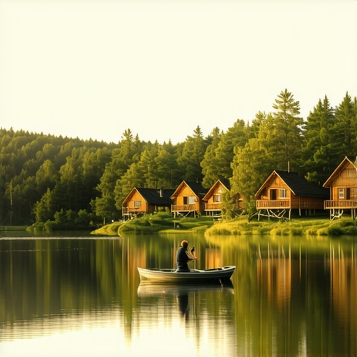 Volari Šipovo: Relaks i ribolov u drvenim brvnama od €112