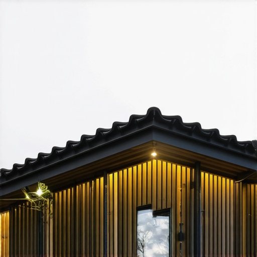 Panoramski pogled na etno selo sa snijegom u planinskom okruženju