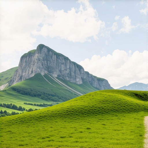 Durmitor Park Landscape Scenic view of Durmitor National Park with mountains and greenery.