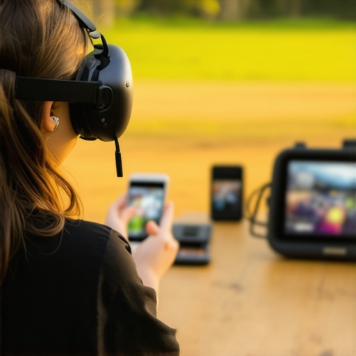 Innovative Rural Education with VR in Baćevac People engaging in a rural VR educational activity in Baćevac, showcasing technology integration in traditional environment