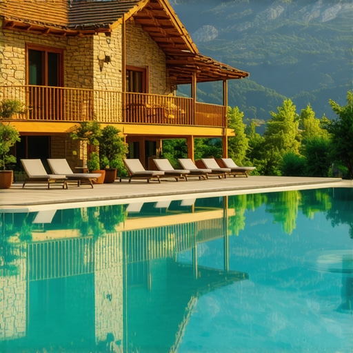 Luksuzni ruralni resort u Crnoj Gori sa tradicionalnom arhitekturom i modernim wellness sadržajima