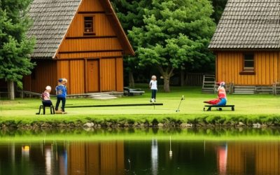 Relax u Eko Village Raj u Raju Konjic: Drvene kuće, ribolov i mini golf od €65