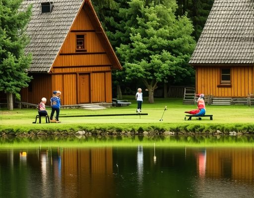Relax u Eko Village Raj u Raju Konjic: Drvene kuće, ribolov i mini golf od €65