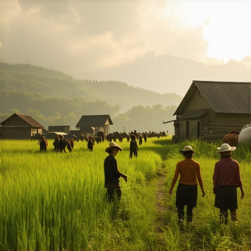 Rural tourism in action Tourists experiencing authentic rural life in a farm setting
