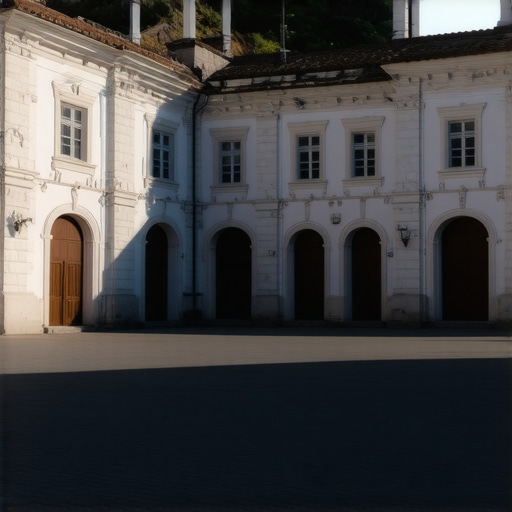 Andrićgrad Višegrad 2026 Realnost Andrićgrad u Višegradu tokom letnjeg popodneva bez turista