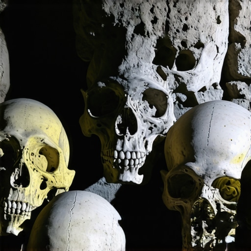 Ćele kula Niš izbliza Detalj lobanja ugrađenih u zid Ćele kule u Nišu