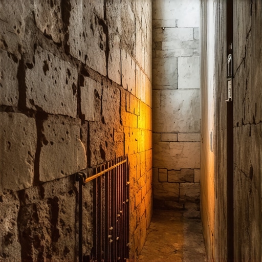 Unutrašnjost mračnih tunela i barutane na beogradskoj tvrđavi Kalemegdan