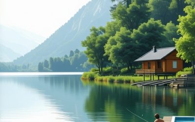 RELAX Šipovo BiH: Drvene Brvnare, Bazen i Opuštanje uz Ribolov