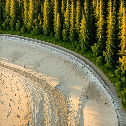 Bela Stena peščana plaža na Dunavu u sumrak