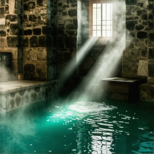 Istorijsko tursko kupatilo Amam u Sokobanji sa termalnom vodom i kamenim lukovima