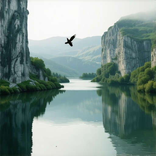 Uvac Meandri i Beloglavi Supovi 2026 Pogled na meandre reke Uvac sa vidikovca Molitva u rano jutro