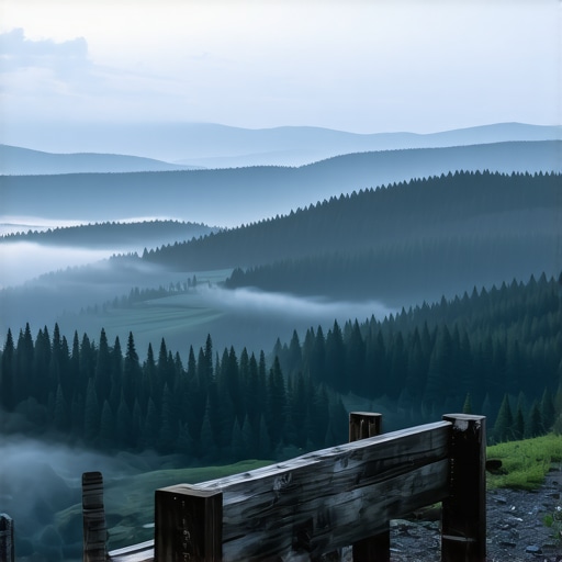 Vidikovac Osluša Tara 2026 Pogled sa vidikovca Osluša na planini Tari bez gužve i turista