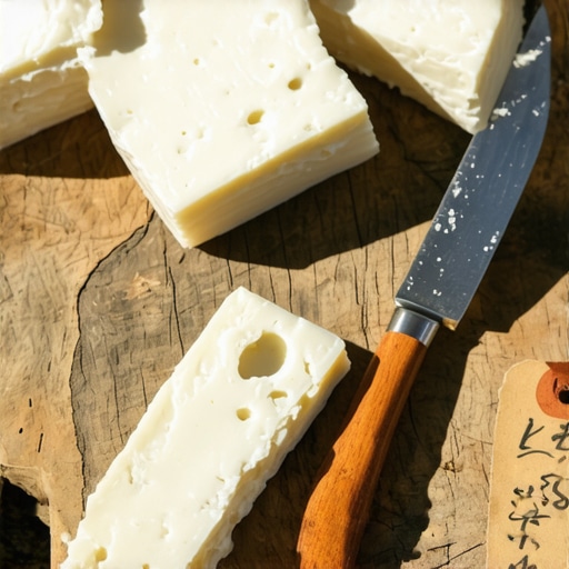 Autentični domaći sir na pijaci Kriške domaćeg sira na drvenom stolu na pijaci