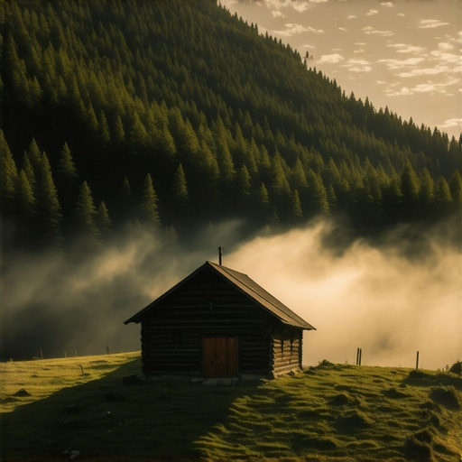 Authentic Tara mountain cabin in the mist Tara mountain cabin accommodation without hidden costs