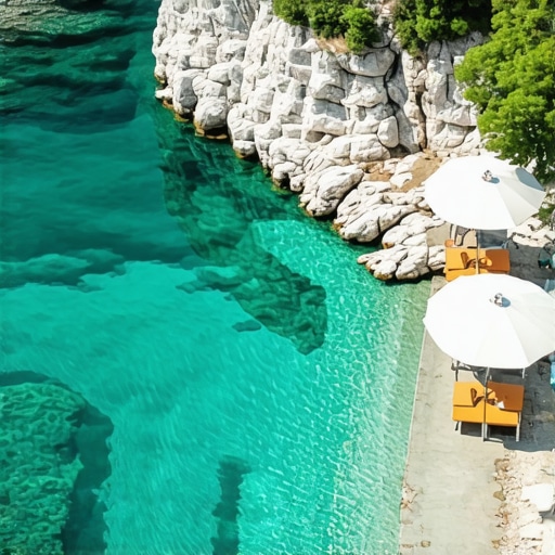 Tirkizna voda i bele stene jezera Besenovo na Fruskoj gori