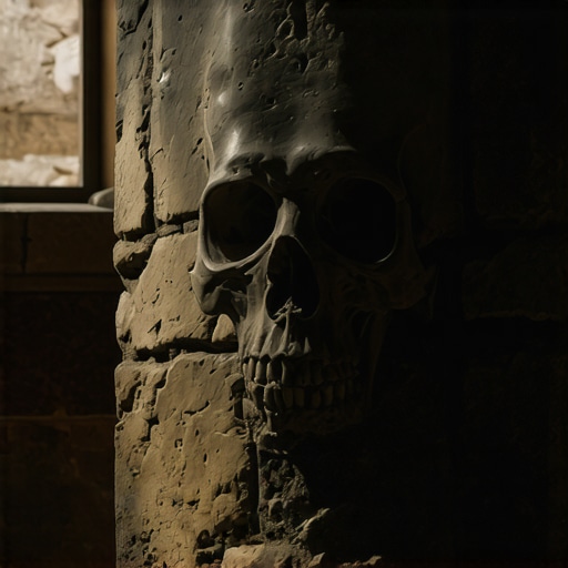 Zid Ćele kule sa preostalim lobanjama srpskih ustanika u Nišu