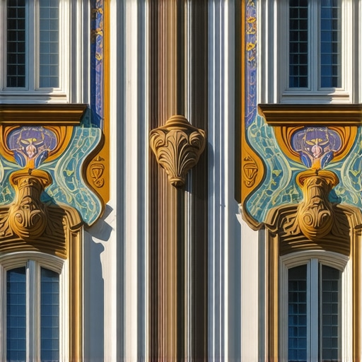 Detalji mađarske secesije i Zsolnay keramike na Raichle palati u Subotici