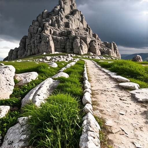 Put ka vrhu Šiljak na planini Rtanj južnom stranom