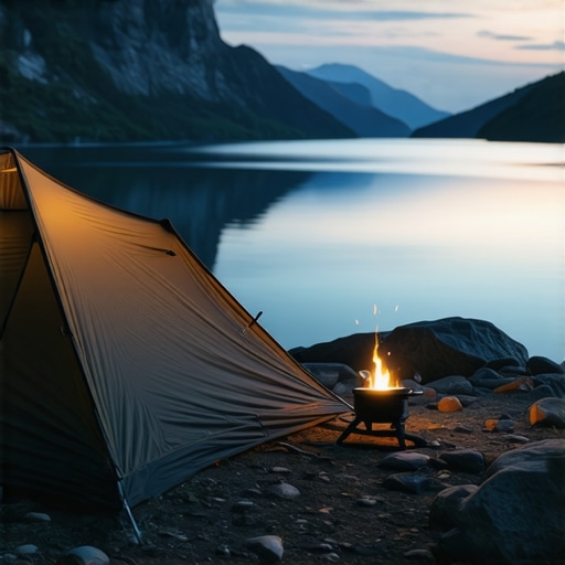 Legalno kampovanje na obali Bovanskog jezera sa adekvatnom opremom