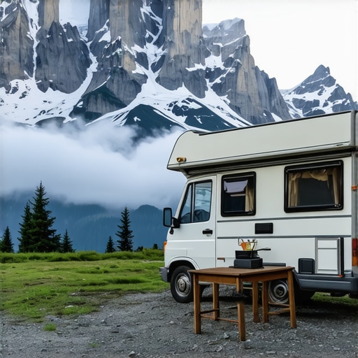 Jeftin kamp u Bavarskim Alpima sa pogledom na planine 2026
