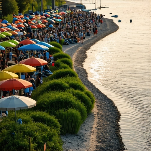 Srebrno jezero 2026 sa pogledom na čistu vodu i turističku gužvu
