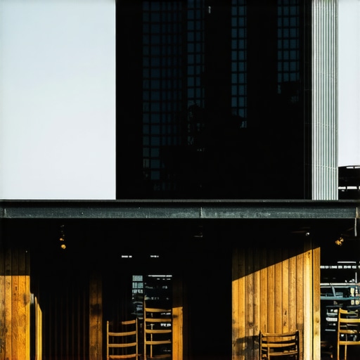 Kontrast starog i novog Beograda na Savi Moderna Kula Beograd i stara kafana u Karađorđevoj ulici