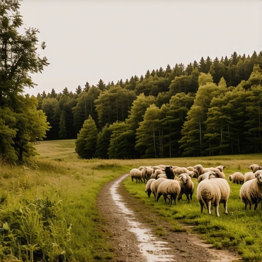 Šumska staza na Kosmaju koja vodi ka ranču sa životinjama bez asfaltnih puteva