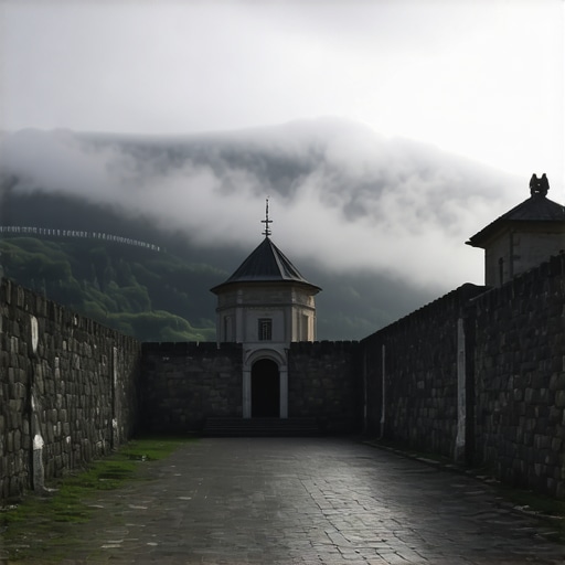 Manastir Tumane u zoru 2026. Pogled na manastir Tumane bez gužve u rano jutro.
