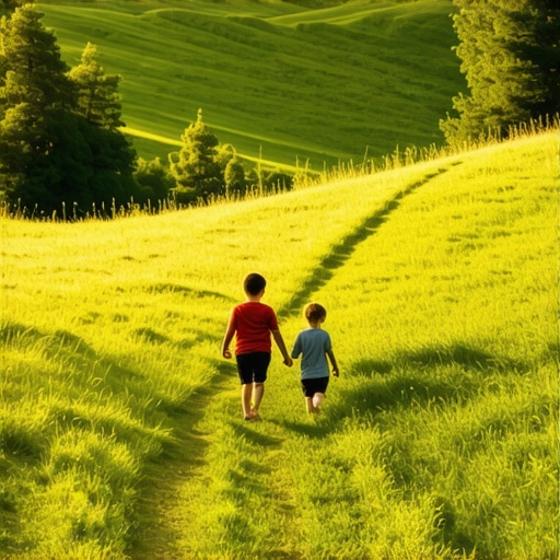 Porodica sa decom šeta planinskom stazom na Rudniku u proleće