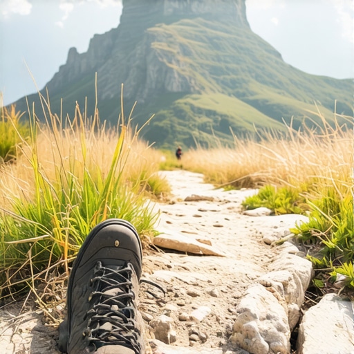 Oštro kamenje i suva trava na usponu ka vrhu Šiljak na planini Rtanj.