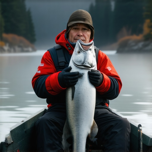 Ribolov na mladicu na Drini 2026 Iskusan ribolovac drži veliku mladicu na reci Drini u maglovito jutro