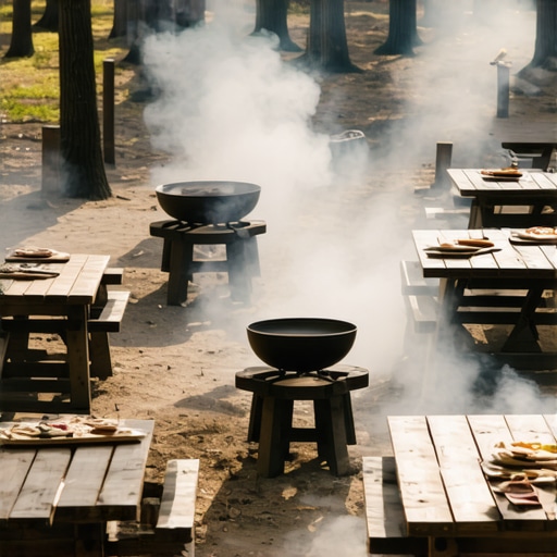 Gužva i dim roštilja u Lipovačkoj šumi tokom prolećnog vikenda