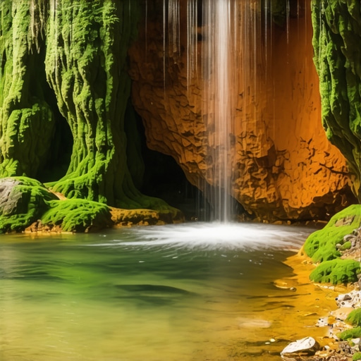 Izvor lekovite vode Lađevac u kanjonu reke Rače na Tari