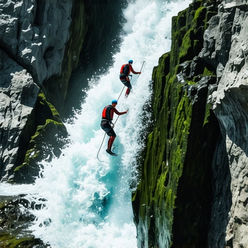Kanjon Tribuće vertikalni spust užetom kroz vodopad u Srbiji