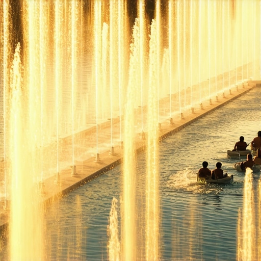 Srebrno Jezero 2026 moderni sistem mlaznica Moderni vodeni mlazovi na Srebrnom jezeru tokom leta 2026