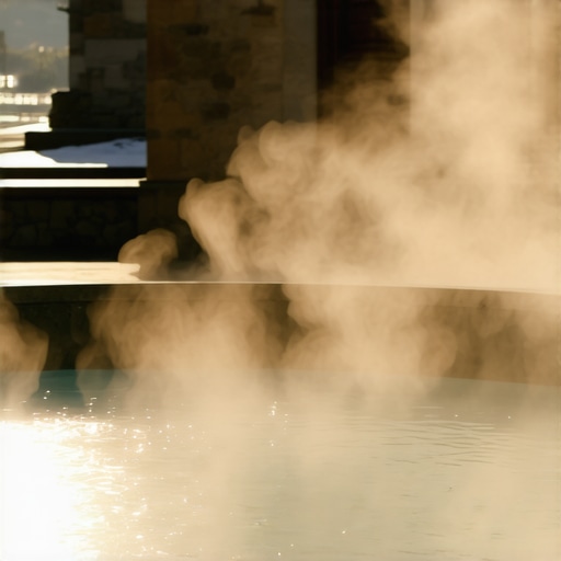 Termalni bazeni u banjama Vojvodine 2026 Termalna voda i para u banji zimi