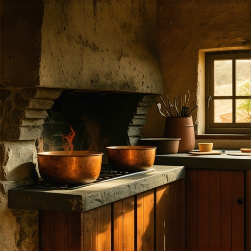 Tradicionalna kuhinja na drva 2026 Autentična srpska kuhinja sa starim šporetom na drva i bakarnim posuđem u 2026 godini