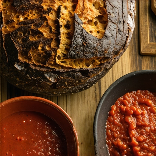 Domaći hleb sa salaša pečen u peći na drva