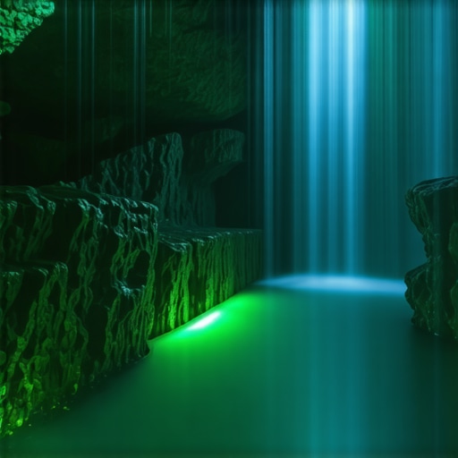 Unutrašnjost Stopićeve pećine 2026 Bigrene kade u Stopićevoj pećini sa tirkiznom vodom i vlažnim stenama