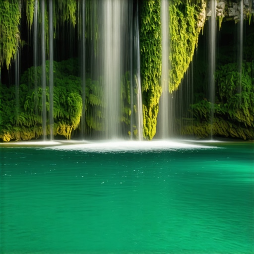 Vodopad Veliki Buk u Lisinama bez gužve i turista u ranim jutarnjim časovima