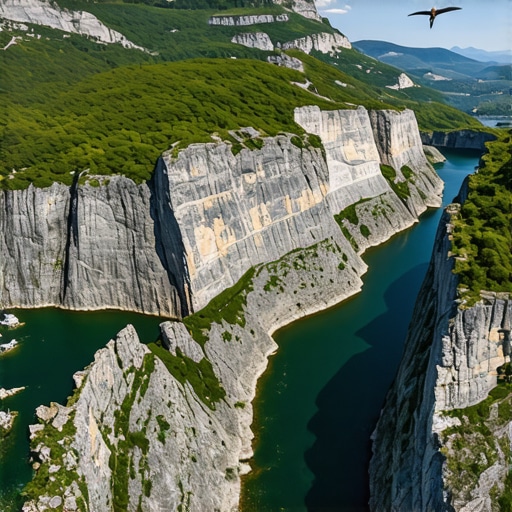Pogled na meandre Uvca sa vidikovca Molitva bez turista
