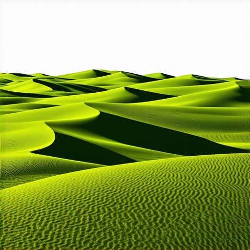 Zagajička Brda Deliblatska Peščara 2026 Zagajička Brda panoramic view of green dunes in Deliblatska pescara Serbia