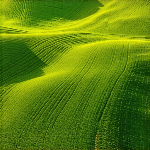 Panorama Zagajičkih brda u Deliblatskoj peščari pod zalaskom sunca