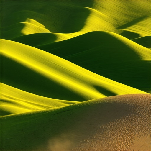 Panorama Zagajičkih brda u Deliblatskoj peščari tokom zalaska sunca