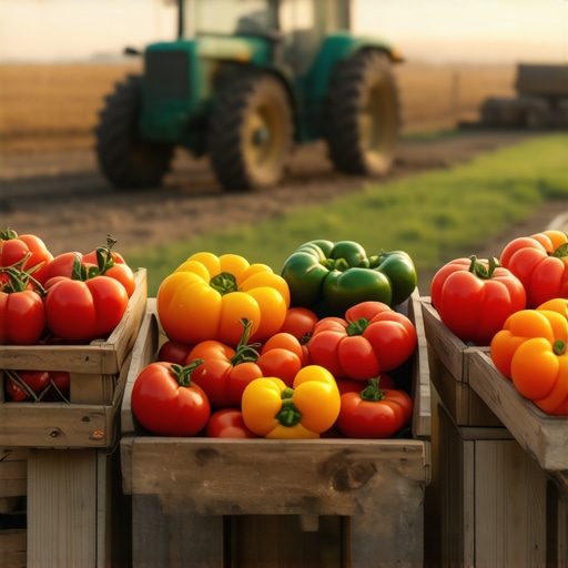 Autentična organska farma u Srbiji 2026 Gajbe sa organskim povrćem na starom drvenom stolu na farmi u Srbiji