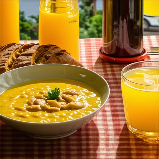 Tradicionalna jela Vojvodine na salašu sa kariranim stolnjakom