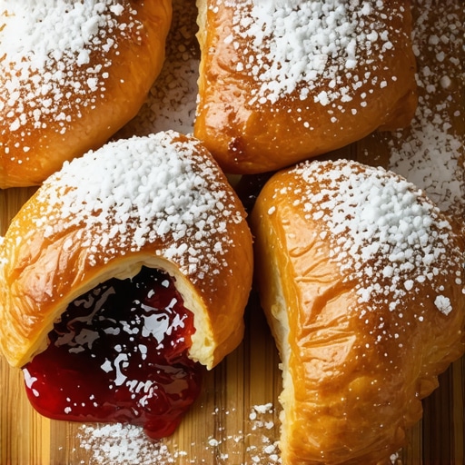 Autentične srpske vanilice i salčići na masti Domaće vanilice i salčići sa džemom od šljiva na drvenom stolu