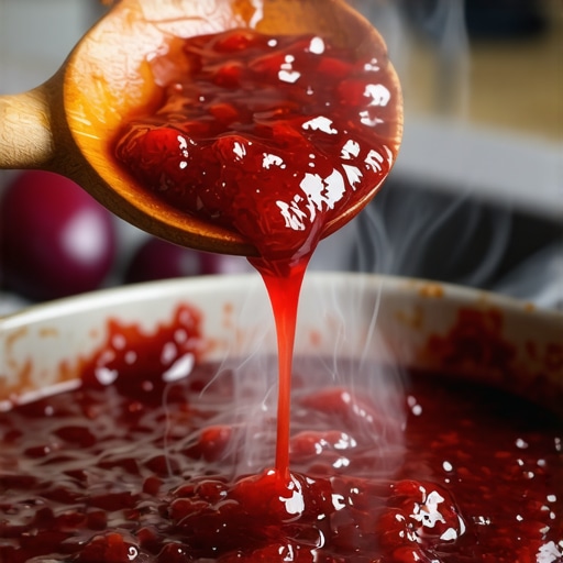 Autentični domaći džem od šljiva na drvenoj kašici Gusti domaći džem od šljiva spremljen na tradicionalan način u seoskom domaćinstvu