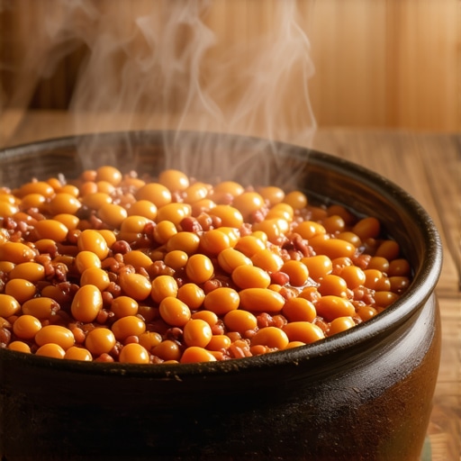 Pasulj prebranac in a traditional restaurant